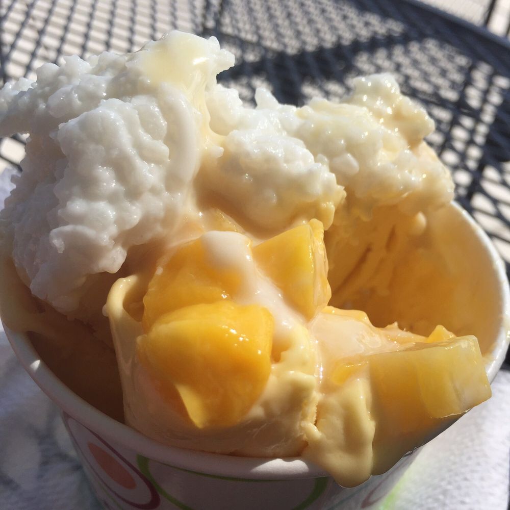Parad -Ice Rolls - Mango ice cream w/ sticky rice ,coconut milk and condensed milk! - Ice Cream & Frozen Yogurt Near Me - Yuma, Arizona Parad -Ice Rolls - Mango ice cream w/ sticky rice ,coconut milk and condensed milk! - Ice Cream & Frozen Yogurt Near Me - Yuma, Arizona
