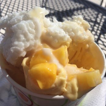 Parad -Ice Rolls - Mango ice cream w/ sticky rice ,coconut milk and condensed milk! - Ice Cream & Frozen Yogurt Near Me - Yuma, Arizona Parad -Ice Rolls - Mango ice cream w/ sticky rice ,coconut milk and condensed milk! - Ice Cream & Frozen Yogurt Near Me - Yuma, Arizona