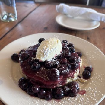 Gjelina - Lemon buckwheat ricotta pancakes - New American Near Me - Venice, California Gjelina - Lemon buckwheat ricotta pancakes - New American Near Me - Venice, California