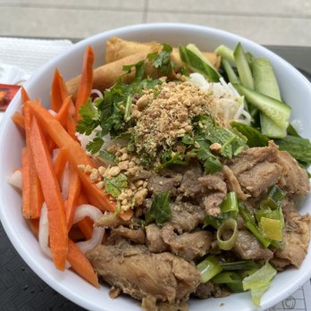 Saigon Subs and Rolls - a bowl of food - Vietnamese Near Me - Cincinnati, Ohio