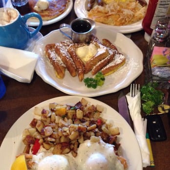 Randy's Bistro - Crab Benedict, French toast platter, sausage/egg/hash brown/pancake breakfast! - American Near Me - Lodi, California Randy's Bistro - Crab Benedict, French toast platter, sausage/egg/hash brown/pancake breakfast! - American Near Me - Lodi, California