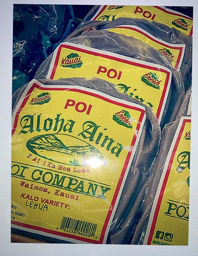 ALOHA AINA POI Updated August 2024 9944 Waimea Rd, Waimea, Hawaii