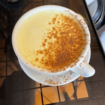 Mothership on Main - Turmeric Latte - Coffee & Tea Near Me - Danbury, Connecticut Mothership on Main - Turmeric Latte - Coffee & Tea Near Me - Danbury, Connecticut