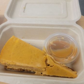 Moschetti - Pumpkin cheesecake and caramel sauce - Coffee Roasteries Near Me - Vallejo, California