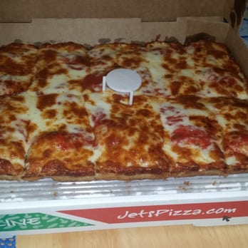 Jet's Pizza - Cheese deep dish w/butter crust - Pizza Near Me - North Charleston, South Carolina Jet's Pizza - Cheese deep dish w/butter crust - Pizza Near Me - North Charleston, South Carolina