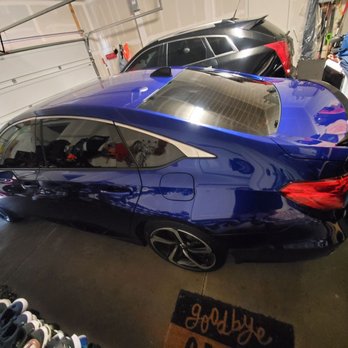 KLM Window Tinting - 20% tint on the front and 5% on rear. - Car Window Tinting Near Me