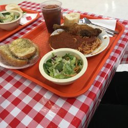 Whitney Oaks Hall - Bake chicken & spaghetti