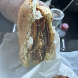 Kipling Korner Grocery - Bacon Cheeseburger with sourdough bun