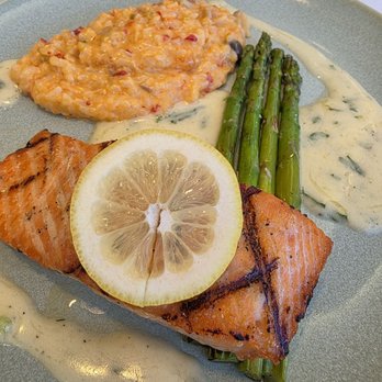 The Pinnacle Restaurant - Salmon risotto so good - Mediterranean Near Me - Temecula, California The Pinnacle Restaurant - Salmon risotto so good - Mediterranean Near Me - Temecula, California