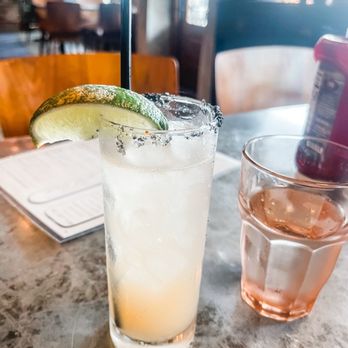 Leeland House - One of their special drinks. I forgot the name but it's like a Paloma w mezcal. Was good! - Restaurants Near Me - Galveston, Texas Leeland House - One of their special drinks. I forgot the name but it's like a Paloma w mezcal. Was good! - Restaurants Near Me - Galveston, Texas
