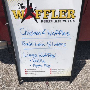 The Waffler - Menu of the day - Food Trucks Near Me - Kansas City, Missouri