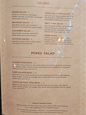 Menu photo 5 Sushibruce Ya Baltimore, MD Menu photo 5 Sushibruce Ya Baltimore, MD