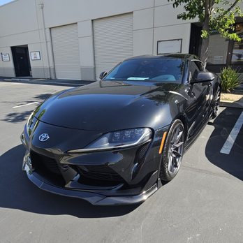 Deluxe Window Tinting - 2025 Toyota Supra Premium - Car Window Tinting Near Me - Elk Grove, California Deluxe Window Tinting - 2025 Toyota Supra Premium - Car Window Tinting Near Me - Elk Grove, California