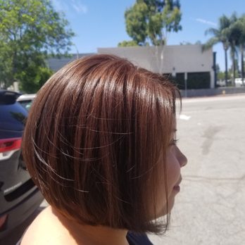 Hair by Emma T - Short bob. Hair coloring.. amazing work done by Emma!! - Hair Stylists Near Me - Montebello, California
