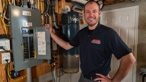 Electrical Panel Inspection - Most homeowners in Dane County take care of the things they can see. The furnace gets tuned before winter, the gutters get cleared in the fall, the car goes in for its oil change right on schedule. But the gray box in the basement, the one quietly powering every light, every appliance, and every comfortable moment in the house, has usually never been looked at by anyone.
That is what an electrical inspection is for. It is not a repair call and it is not a sales visit. It is an hour with a licensed Cardinal electrician who opens the panel, checks the system running your entire home, and gives you a straight answer about what is happening behind that door.
What the inspection covers
Our electricians perform a full visual and thermal inspection of your electrical panel, using a thermal camera to catch heat signatures that a visual check alone would miss. We verify that every breaker is the correct brand and properly sized for the circuit it protects, since mismatched or oversized breakers are one of the more common issues we find in older homes. We check every connection inside the panel for tightness and proper operation, because loose connections build resistance over time, and resistance builds heat. We also look for corrosion and moisture related issues, which turn up more often than most homeowners expect in Wisconsin basements.
Why homeowners book one
Homes built in the 1980s and 1990s were wired for a very different kind of life. The average household today uses roughly fifty percent more power than it did twenty five years ago, and that number keeps climbing with every added device, every new appliance, and every EV charger installed in a garage. Panels that were more than adequate in their era are now being asked to do considerably more.
Most people call us when they have noticed something small and have not been able to shake it: an outlet that feels warm, a breaker that trips when two appliances run at once, a light that flickers for no clear reason. Others call because they are planning something specific, like an EV charger, a heat pump, a kitchen remodel, or a hot tub, and want to know whether the panel can support it before the project begins. And plenty of homeowners call simply because it has never been checked, and they would like to stop wondering.
What you walk away with
Clarity, in plain language. Your electrician walks you through what was found, what needs attention now, what can reasonably wait, and what is in good shape. If everything checks out, we tell you that. If something needs work, you get an honest recommendation and a clear price, with no pressure to decide on the spot.
Why Cardinal
Cardinal has served Southern Wisconsin homeowners since 1984 and has earned more than 4,500 five star Google reviews along the way. Our licensed electricians work in homes across Dane County every day, from Madison and Sun Prairie to Waunakee, DeForest, and the surrounding communities. Roughly 60,000 area homeowners have trusted Cardinal with their homes, and our electrical team holds the same standard as the technicians handling their heating, cooling, and plumbing.
Scheduling takes a couple of minutes at CardinalService.com or over the phone, and the inspection itself usually runs about an hour.
Cardinal Heating, Cooling, Plumbing and Electric. Local Service. Lasting Comfort. Electrical Panel Inspection - Most homeowners in Dane County take care of the things they can see. The furnace gets tuned before winter, the gutters get cleared in the fall, the car goes in for its oil change right on schedule. But the gray box in the basement, the one quietly powering every light, every appliance, and every comfortable moment in the house, has usually never been looked at by anyone.
That is what an electrical inspection is for. It is not a repair call and it is not a sales visit. It is an hour with a licensed Cardinal electrician who opens the panel, checks the system running your entire home, and gives you a straight answer about what is happening behind that door.
What the inspection covers
Our electricians perform a full visual and thermal inspection of your electrical panel, using a thermal camera to catch heat signatures that a visual check alone would miss. We verify that every breaker is the correct brand and properly sized for the circuit it protects, since mismatched or oversized breakers are one of the more common issues we find in older homes. We check every connection inside the panel for tightness and proper operation, because loose connections build resistance over time, and resistance builds heat. We also look for corrosion and moisture related issues, which turn up more often than most homeowners expect in Wisconsin basements.
Why homeowners book one
Homes built in the 1980s and 1990s were wired for a very different kind of life. The average household today uses roughly fifty percent more power than it did twenty five years ago, and that number keeps climbing with every added device, every new appliance, and every EV charger installed in a garage. Panels that were more than adequate in their era are now being asked to do considerably more.
Most people call us when they have noticed something small and have not been able to shake it: an outlet that feels warm, a breaker that trips when two appliances run at once, a light that flickers for no clear reason. Others call because they are planning something specific, like an EV charger, a heat pump, a kitchen remodel, or a hot tub, and want to know whether the panel can support it before the project begins. And plenty of homeowners call simply because it has never been checked, and they would like to stop wondering.
What you walk away with
Clarity, in plain language. Your electrician walks you through what was found, what needs attention now, what can reasonably wait, and what is in good shape. If everything checks out, we tell you that. If something needs work, you get an honest recommendation and a clear price, with no pressure to decide on the spot.
Why Cardinal
Cardinal has served Southern Wisconsin homeowners since 1984 and has earned more than 4,500 five star Google reviews along the way. Our licensed electricians work in homes across Dane County every day, from Madison and Sun Prairie to Waunakee, DeForest, and the surrounding communities. Roughly 60,000 area homeowners have trusted Cardinal with their homes, and our electrical team holds the same standard as the technicians handling their heating, cooling, and plumbing.
Scheduling takes a couple of minutes at CardinalService.com or over the phone, and the inspection itself usually runs about an hour.
Cardinal Heating, Cooling, Plumbing and Electric. Local Service. Lasting Comfort.