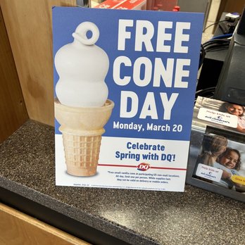 Dairy Queen - Vanilla Cone - Fast Food Near Me - Austin, Texas