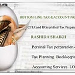 Bottom-line Tax Accounting Service - Personal, small business Tax Accounting and bookkeeping service