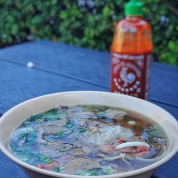 Saigon Deli - Seafood Pho (small) with added brisket. - Vietnamese Near Me - Tampa, Florida Saigon Deli - Seafood Pho (small) with added brisket. - Vietnamese Near Me - Tampa, Florida