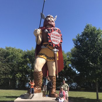 Big Ole Viking Statue - There he is the big old Viking! - Landmarks & Historical Buildings Near Me - Alexandria, Minnesota Big Ole Viking Statue - There he is the big old Viking! - Landmarks & Historical Buildings Near Me - Alexandria, Minnesota