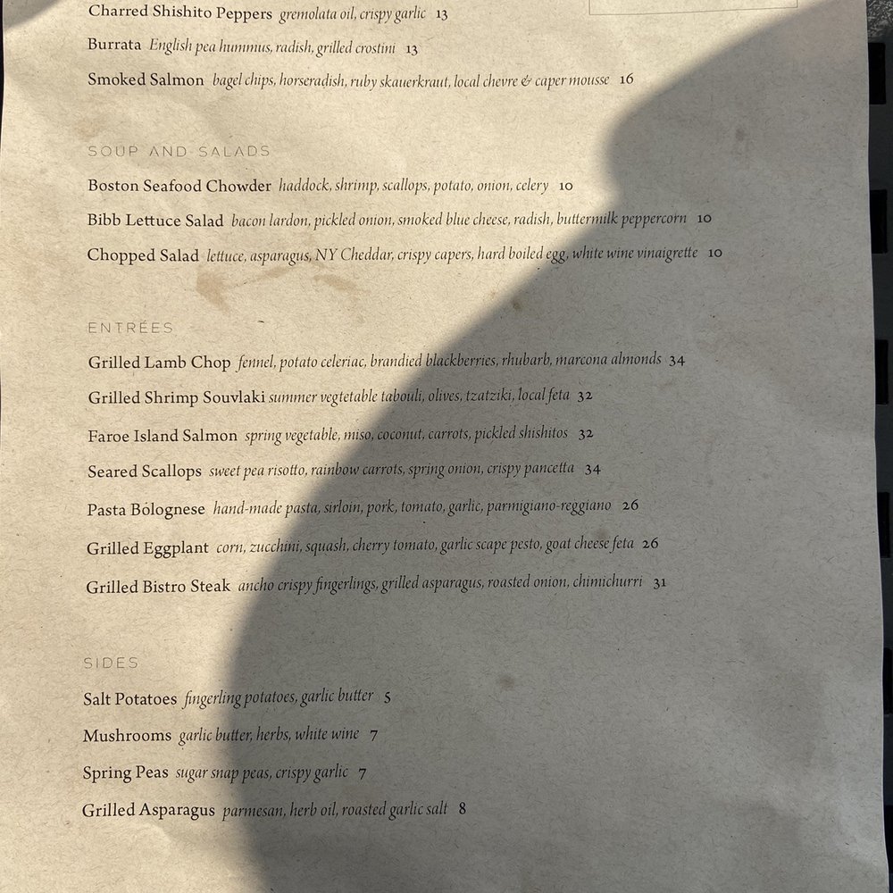 Menu Menu