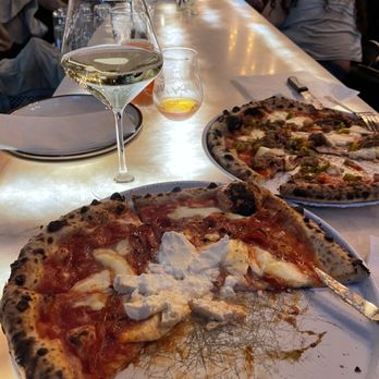Forno - Sweet Moskatto wine & Burrata & Honey pizza - Pizza Near Me - Joliet, Illinois