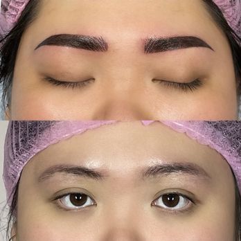 Soft Arch Studio - Brows touch up! I decided to go with another shape this time :3 - Eyelash Service Near Me - Santa Ana, California