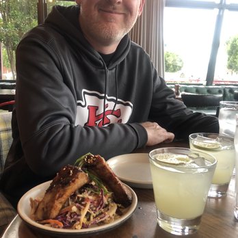 Culinary Dropout - Spicy ribs over slaw and perfect margarita. - New American Near Me - Phoenix, Arizona