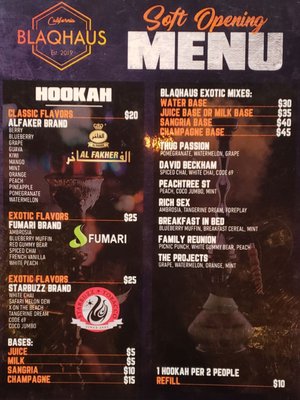 Menu photo 6 BlaqHaus NoHo North Hollywood, CA