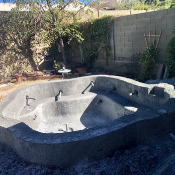 Money's Worth Pool Construction - Ready for the PebbleTEC. - Pool Cleaners Near Me - Phoenix, Arizona