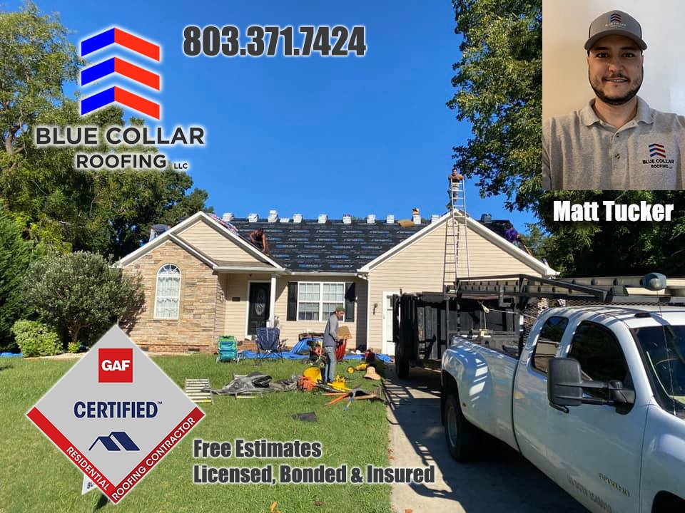 Slide of Blue Collar Roofing