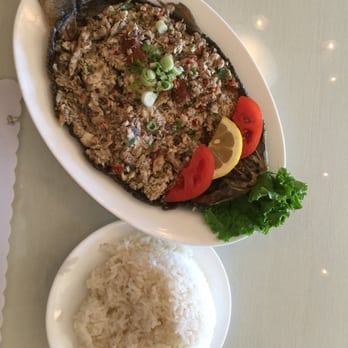 Tastebuds - Bangus Sisig and side order of rice, about $17.75 plus tax and gratuity - Filipino Near Me - San Bruno, California Tastebuds - Bangus Sisig and side order of rice, about $17.75 plus tax and gratuity - Filipino Near Me - San Bruno, California