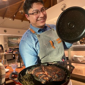 Wit & Wisdom Sonoma - 32 OZ HAY-SMOKED BONE-IN RIBEYE - New American Near Me - Sonoma, California Wit & Wisdom Sonoma - 32 OZ HAY-SMOKED BONE-IN RIBEYE - New American Near Me - Sonoma, California
