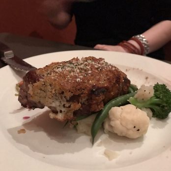 Dewz Restaurant - Blue Cheese encrusted New York strip - New American Near Me - Modesto, California