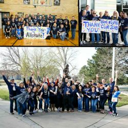 Allstate Insurance Agent: Ashley Kwiatkowski - Volunteering with Boys and Girls Clubs of Metro Denver.