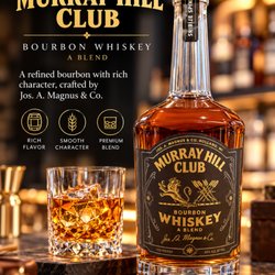 Royal Wines & Spirits - Explore Murray Hill Club Bourbon, a distinctive blend from Jos. A. Magnus & Co. for whiskey enthusiasts.