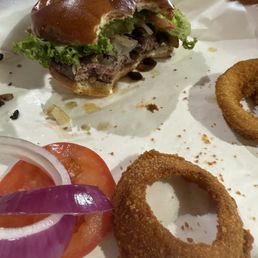Mushroom burger