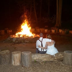 Camp Cedarcrest - Bonfire at camp cedarcrest