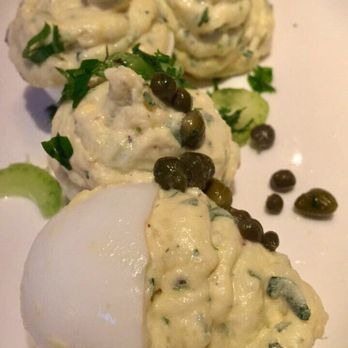 Beatrix - Streeterville - Potato Salad Deviled Eggs. way too much mayo - New American Near Me - Chicago, Illinois
