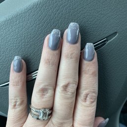 Glitter ombré