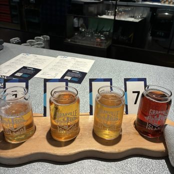 Granville Island Brewing - Flight - Breweries Near Me - Vancouver, British Columbia Granville Island Brewing - Flight - Breweries Near Me - Vancouver, British Columbia