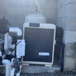 Top Of The Line Pool and Spa - Need a new pool heater? Here's an installation of a Pentair Master Temp 250. Give us a call today for a free quote.