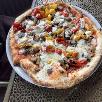 Antica Forma - Veggie pizza was very tasty and cooked perfectly - Pizza Near Me - Moab, Utah