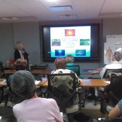 Arlington-Alexandria Acupuncture - Rebecca giving a class on Acupuncture at the US Department of State.