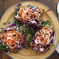 Pura Vida Sushi - Shrimp tacos