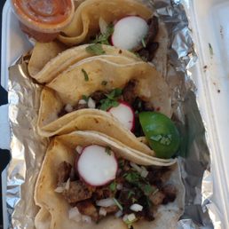 Carne asada tacos