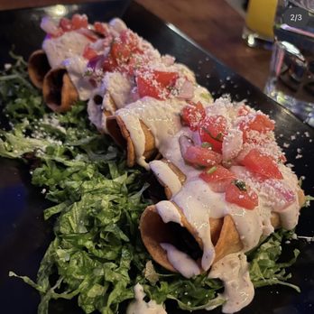 Fat Taco Hoboken - crispy rolled chicken tacos - Cocktail Bars Near Me - Hoboken, New Jersey