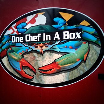 One Chef In A Box - a crab on a plate - Food Trucks Near Me - Williamsburg, Virginia One Chef In A Box - a crab on a plate - Food Trucks Near Me - Williamsburg, Virginia