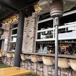 Outside seating Outside seating