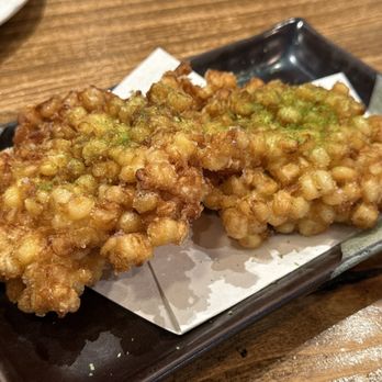Kiraku - corn tempura - Tapas/Small Plates Near Me - Berkeley, California Kiraku - corn tempura - Tapas/Small Plates Near Me - Berkeley, California
