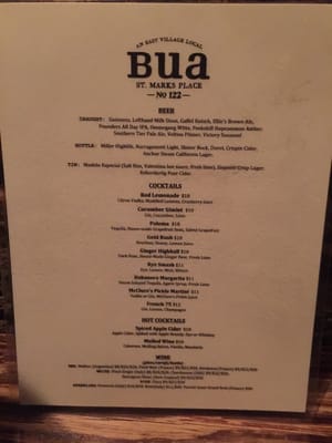 Menu photo 8 Bua New York, NY Menu photo 8 Bua New York, NY